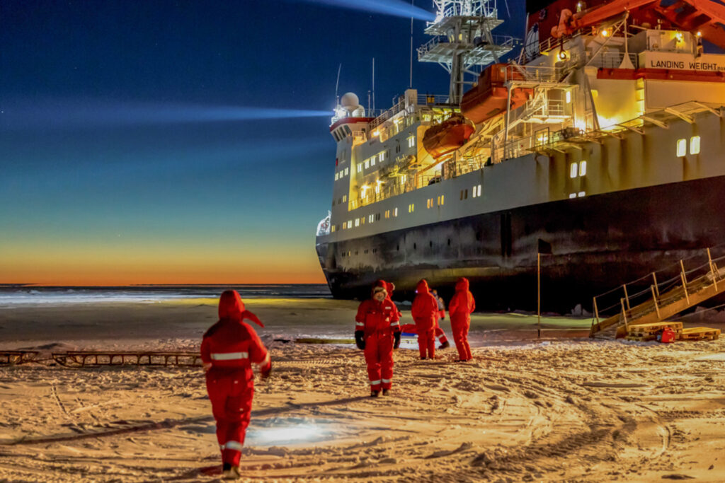 climate video production in the arctic